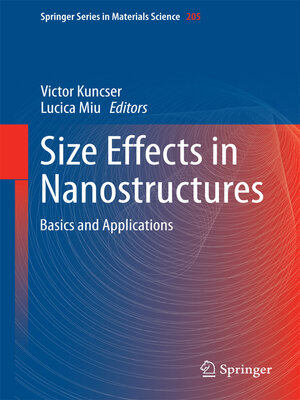 cover image of Size Effects in Nanostructures